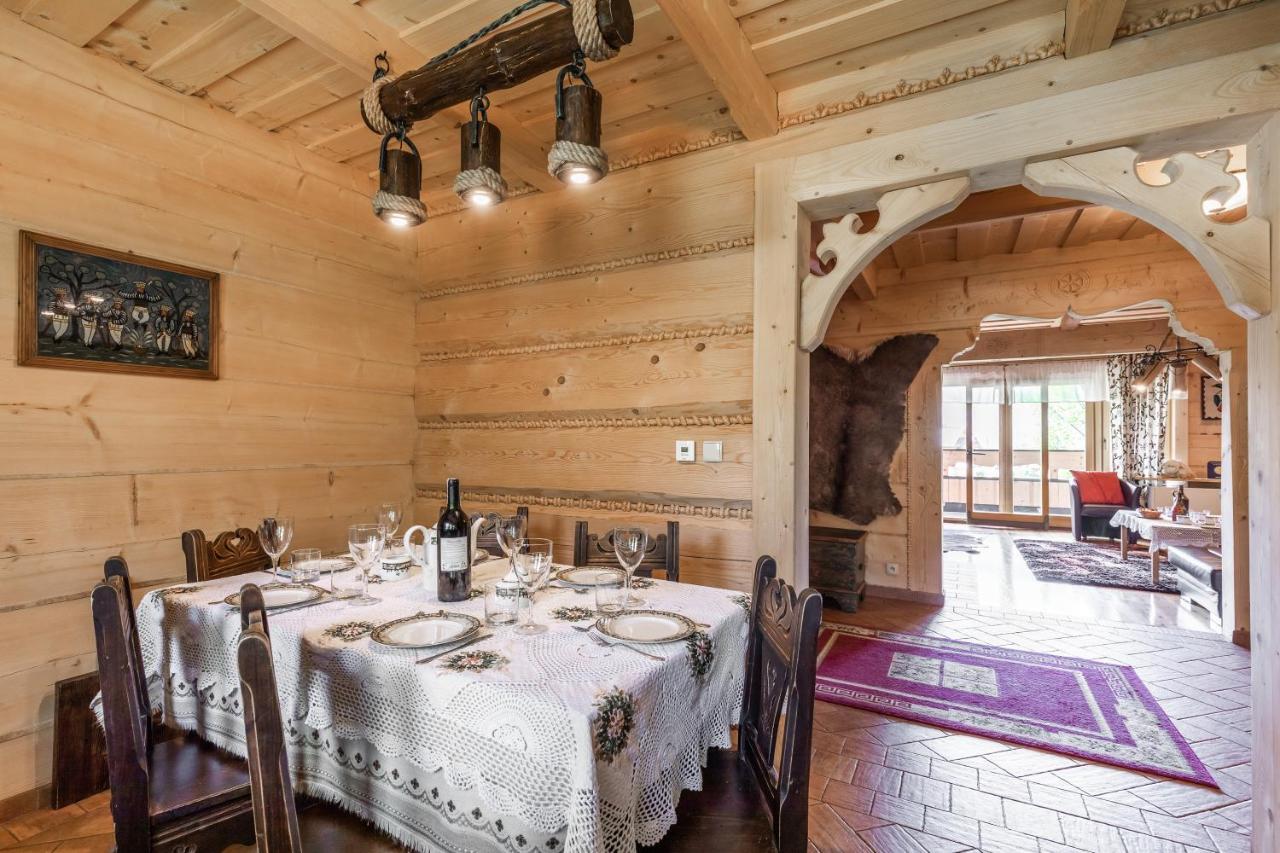 Domek W Roztokach Z Widokiem Na Tatry, Z Sauna Kościelisko Eksteriør billede
